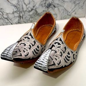 Hand made men’s slippers/evening shoes.